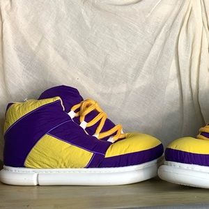 Big sneaker slippers never used